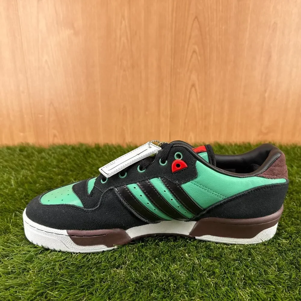 adidas Rivalry Low Demon Slayer Tanjiro Sneakers JI3312 Men's Size 9.5